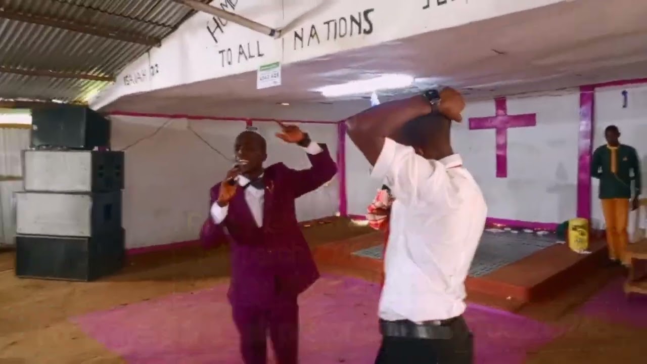 Pastor Gideon giving  testimony 1st march 2026 sunday service elshadai church