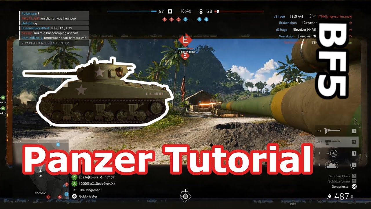 Pazifik Panzer Tutorial alle neuen Panzer + die Besten Spezialisierungen - BF5 (Tipps&Tricks)