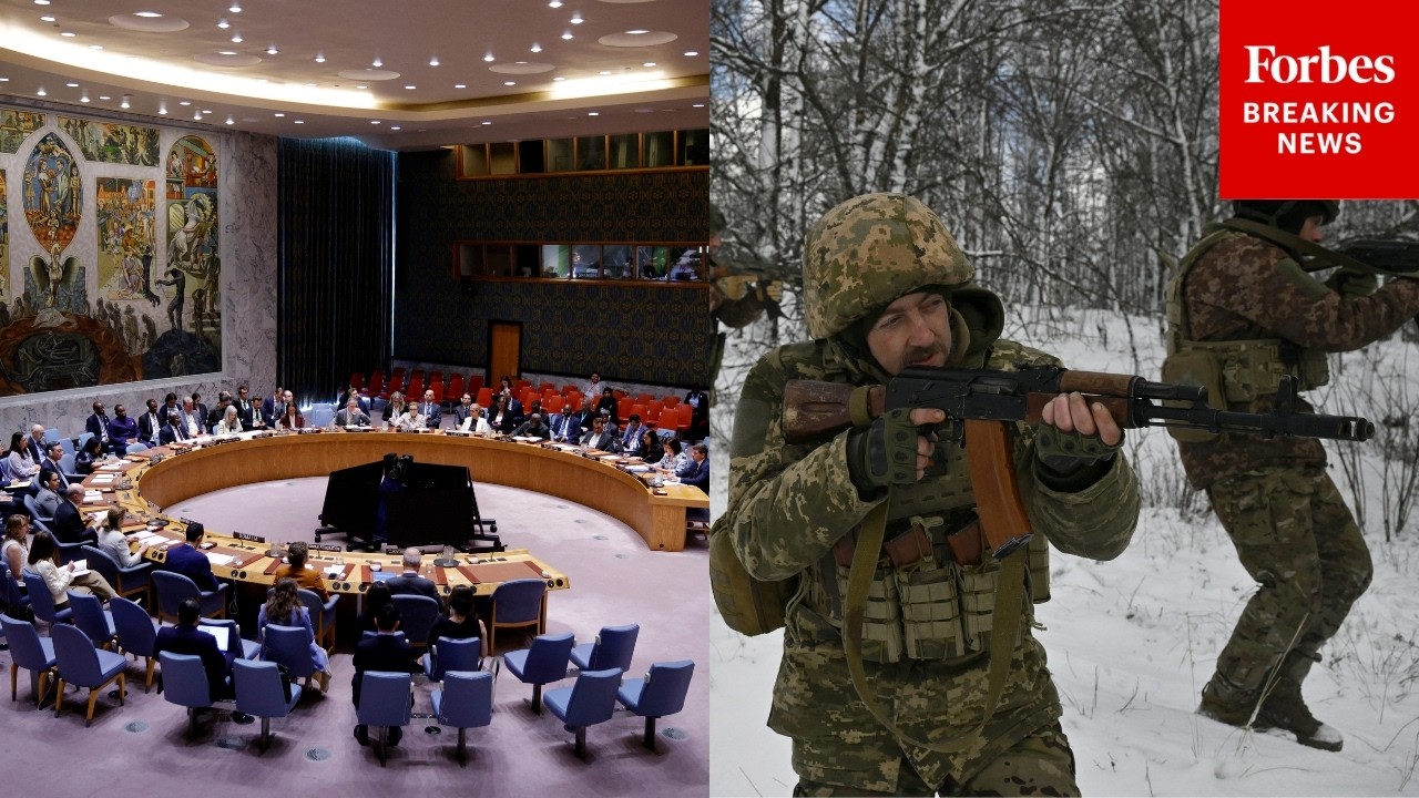 JUST IN: UN Security Council Meets On Ukrainian Independence Day To Discuss Russia-Ukraine War