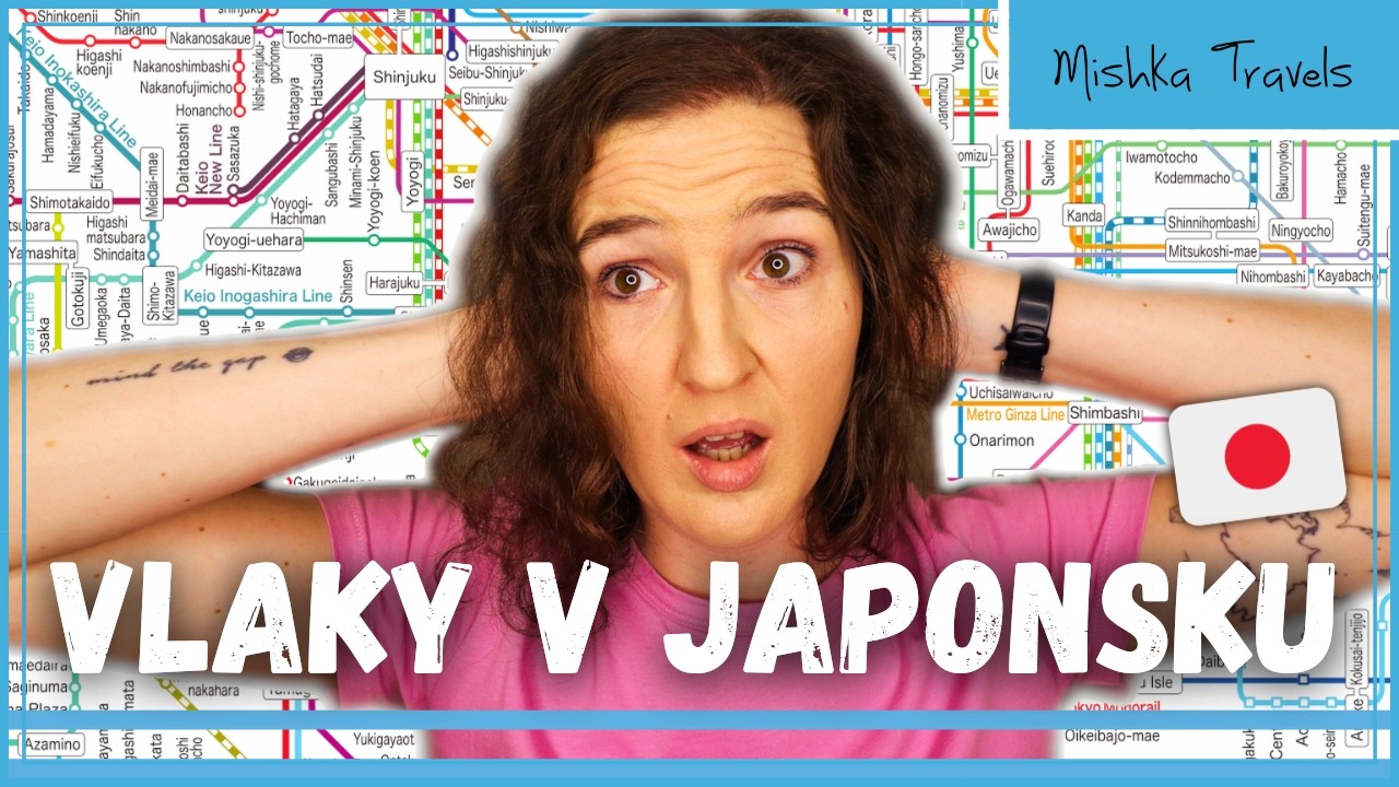 JAPONSKO: Jak cestovat vlakem po Japonsku a vyznat se ve složitém metru v Tokiu | Praktický průvodce