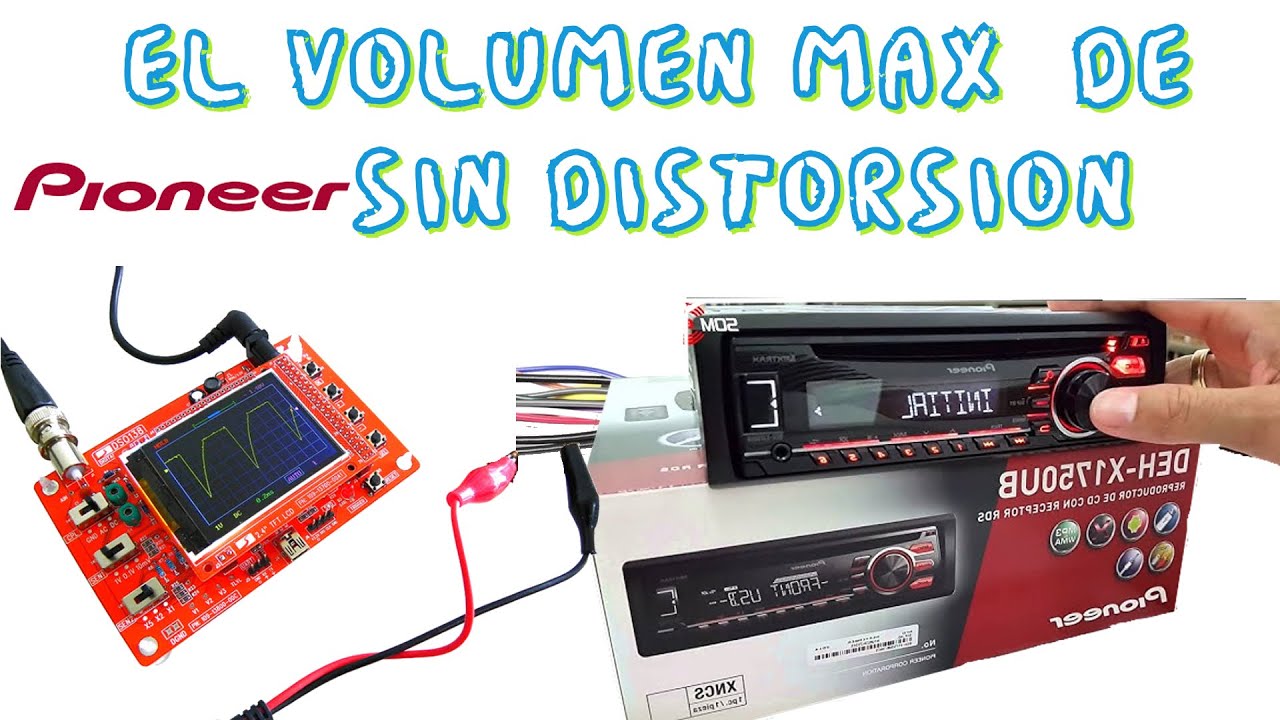 Calibrando estéreo de Pioneer , sonido sin distorsión car audio