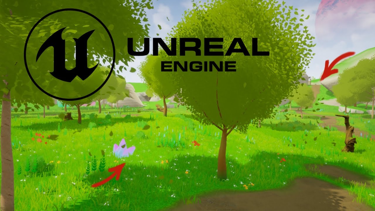 Niagara Falling Leaves Process | Unreal Engine
