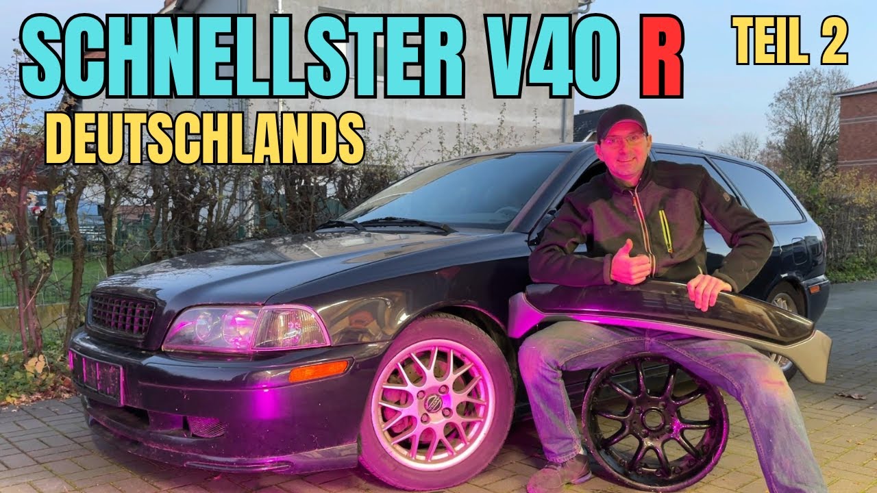 TRANSFORMATION VOLVO V40 R PROJEKT