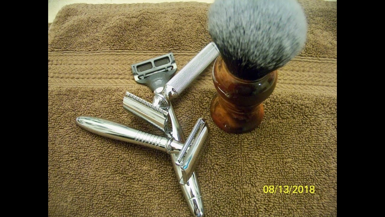 Three Razors, Three Pass, Fantastic Head Shave, Baili BD 191, Harry's Cartridge Razor, Yin Yaq  Jag