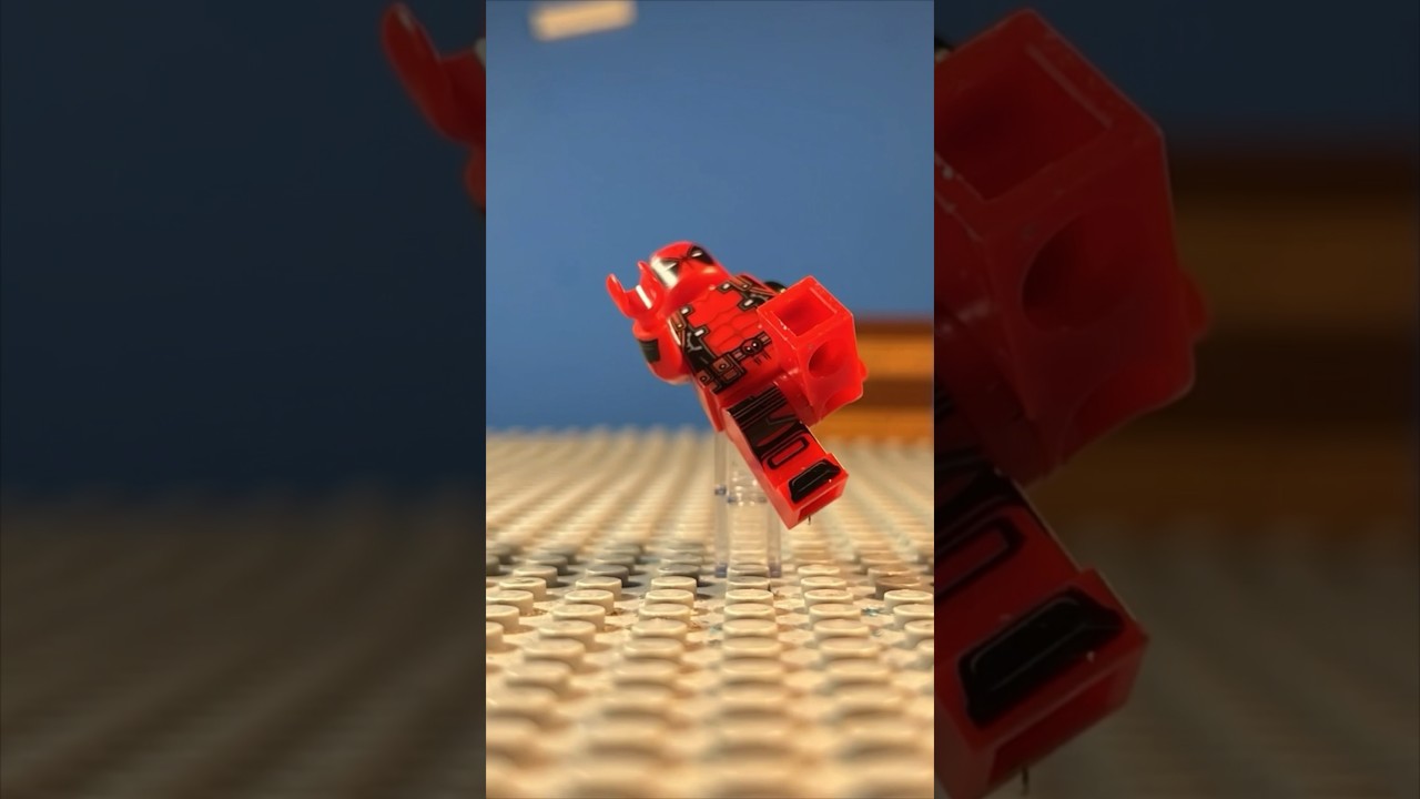 Как анимировать ПАДЕНИЕ #lego #анимация #покадровая_моция #урок #как_анимировать
