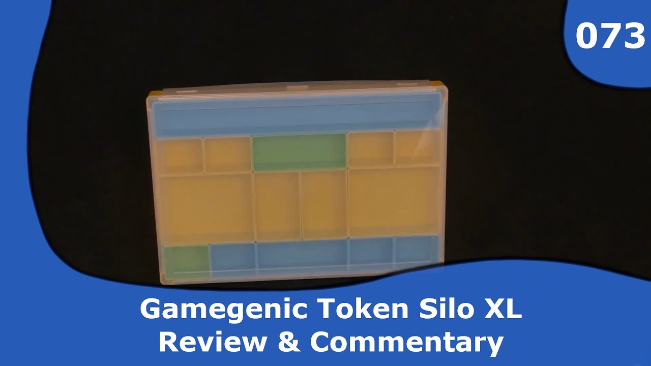Gamegenic Token Silo XL - Review and Commentary | 073 | CulBlu and Cardboard