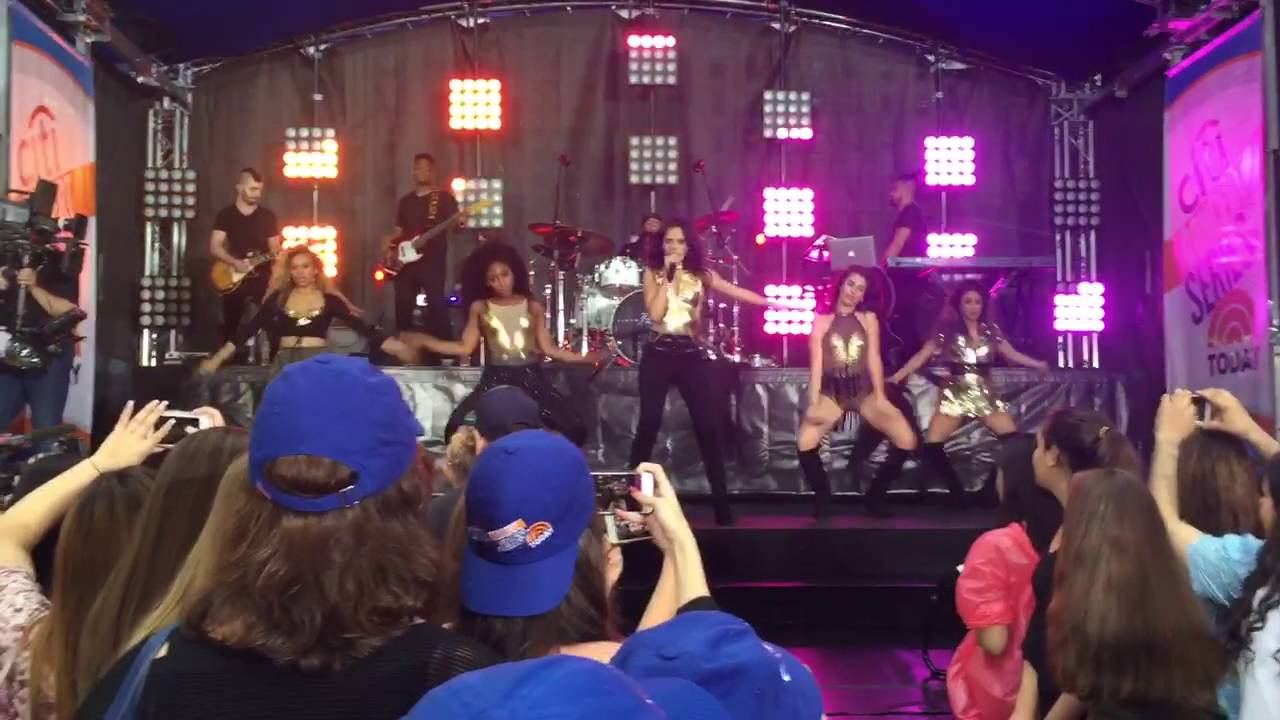 Fifth Harmony 'All In My Head (Flex)' Today Show 5/30/16