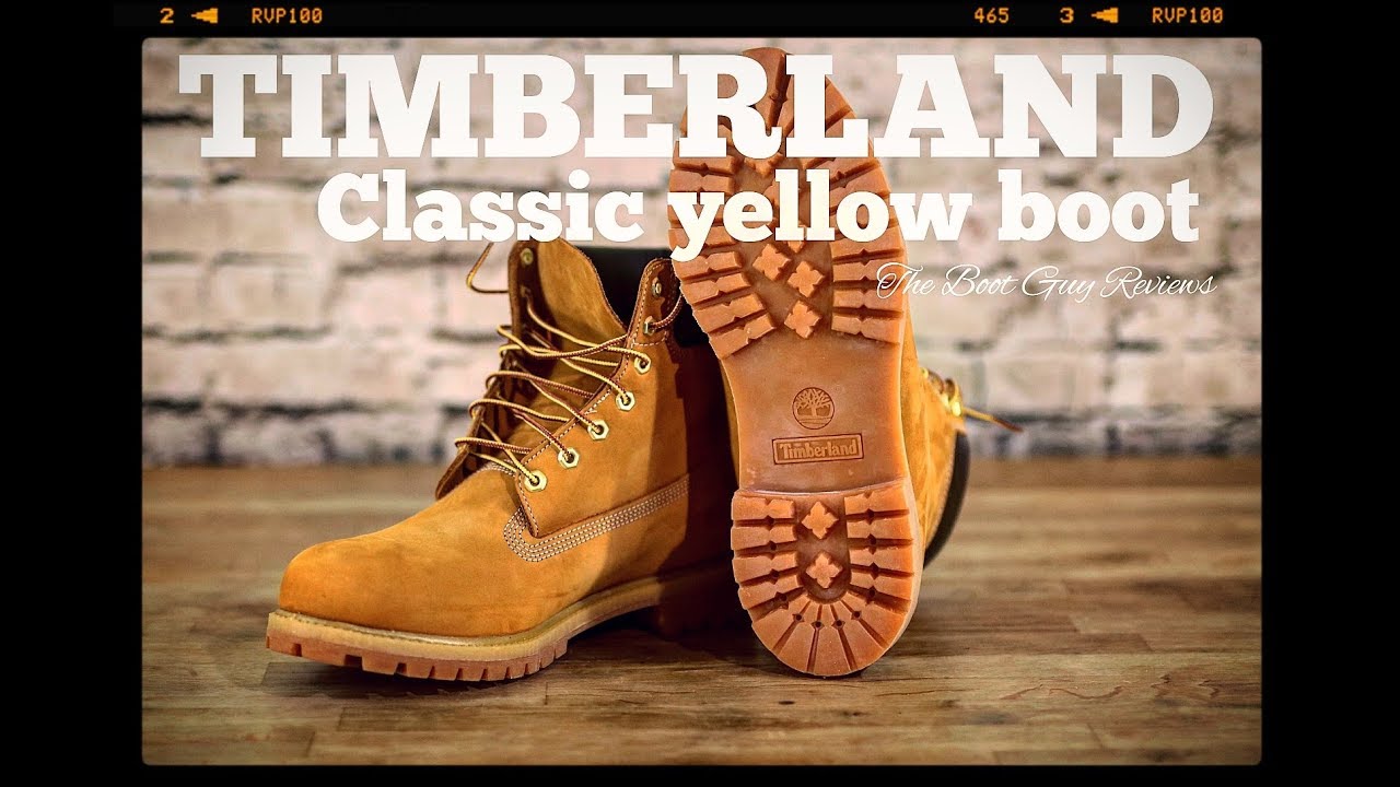 TImberland Classic Yellow Boot [ 10061 ][ The Boot Guy Reviews ]