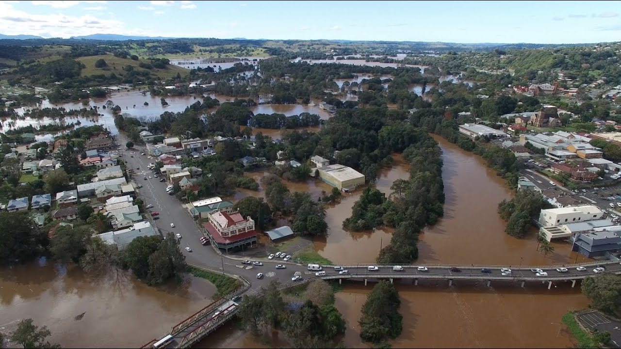 Northern Rivers Flood Footage - Lismore, NSW (June 2016)