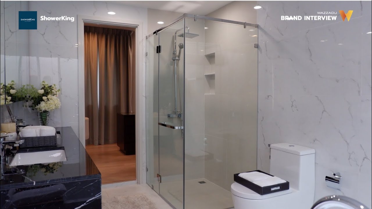 ฉากกั้นห้องอาบนํ้า แบรนด์ ShowerKing ครบ Solution ที่ตอบโจทย์การใช้งาน