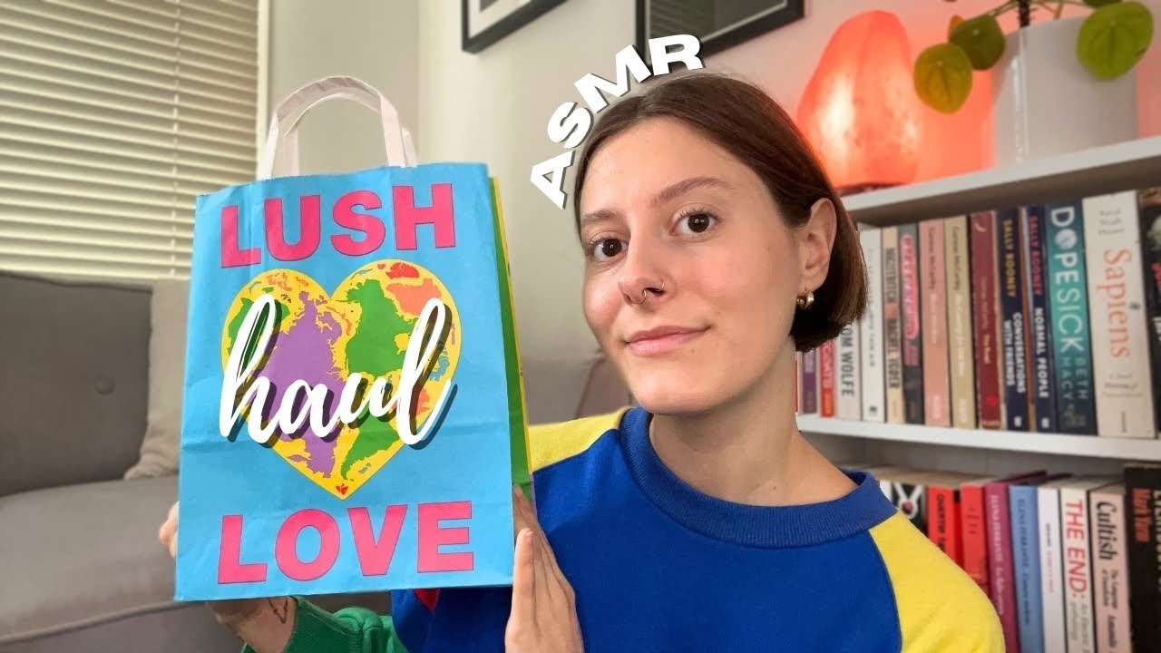 ASMR | Mini Lush Haul (Lots of Tapping, Crinkles & Tracing)🧴🫧