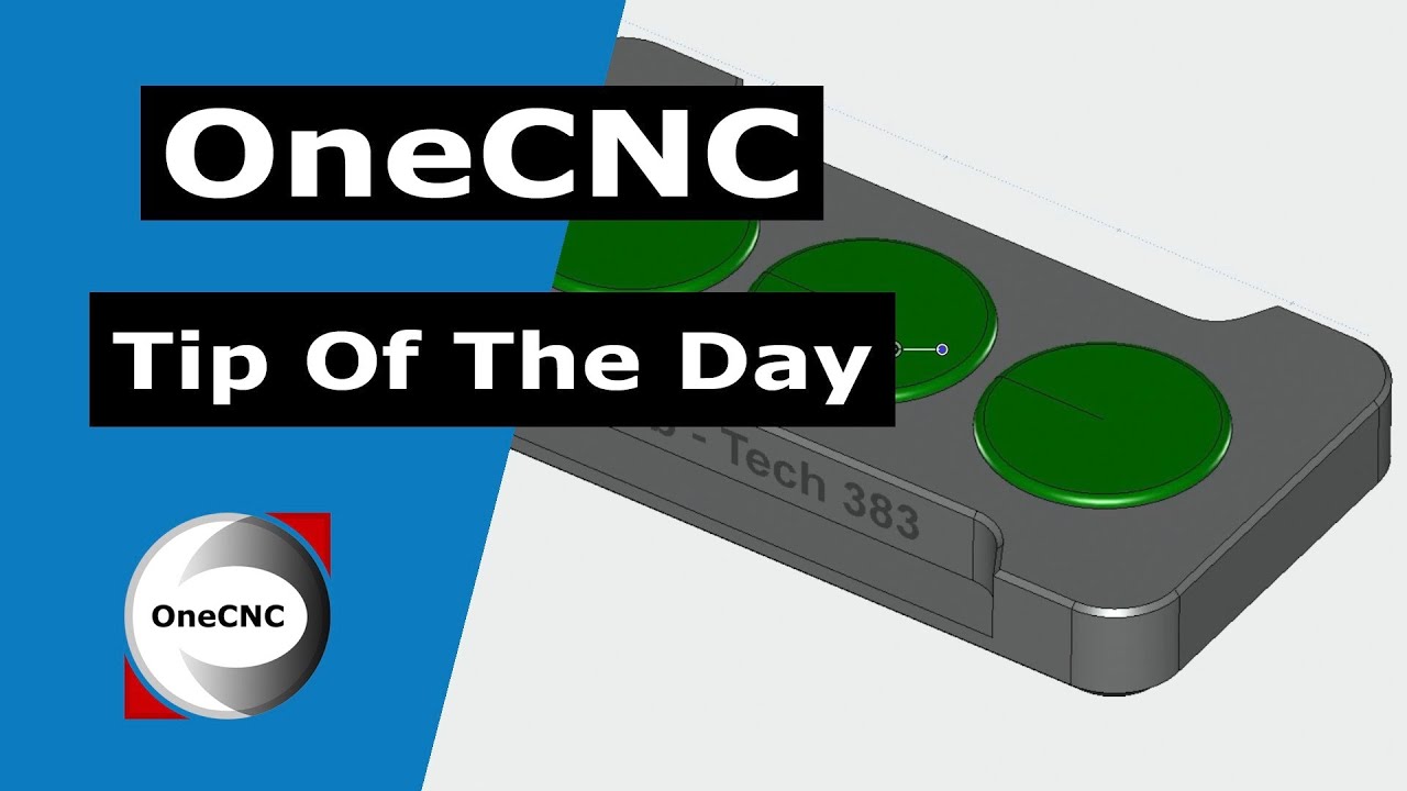OneCNC Merge and Difference - Tip 249