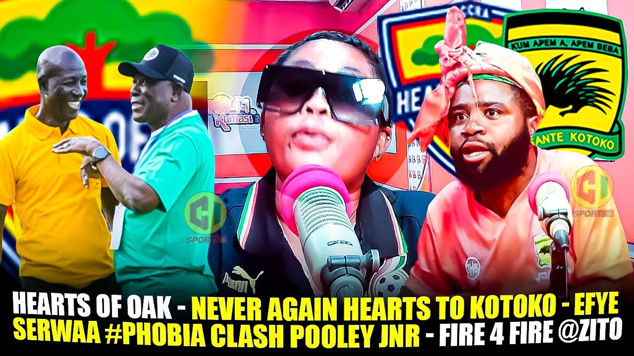HEARTS OF OAK🌈NIGDY WIĘCEJ HEARTS TO KOTOKO- EFYE SERWAA #PHOBIA CLASH POOLEY JNR -FIRE 4 FIRE @ZITO