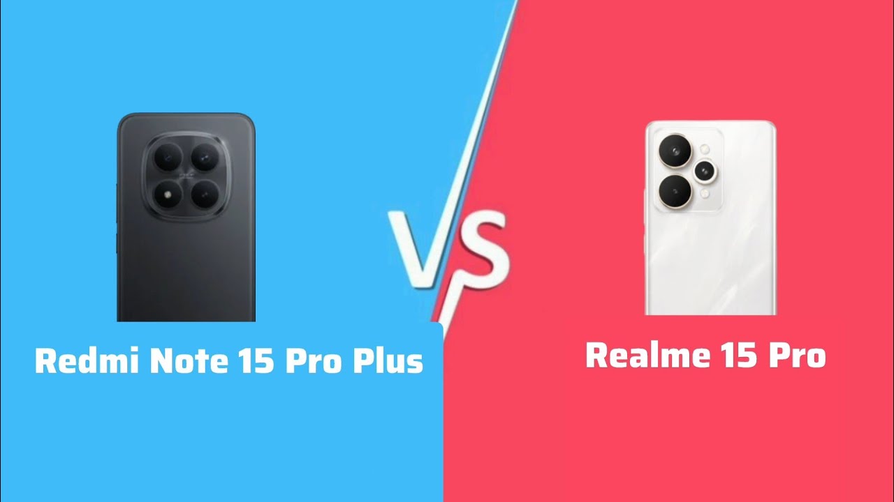 Redmi Note 15 Pro Plus vs Realme 15 Pro Full Comparison 🔥l