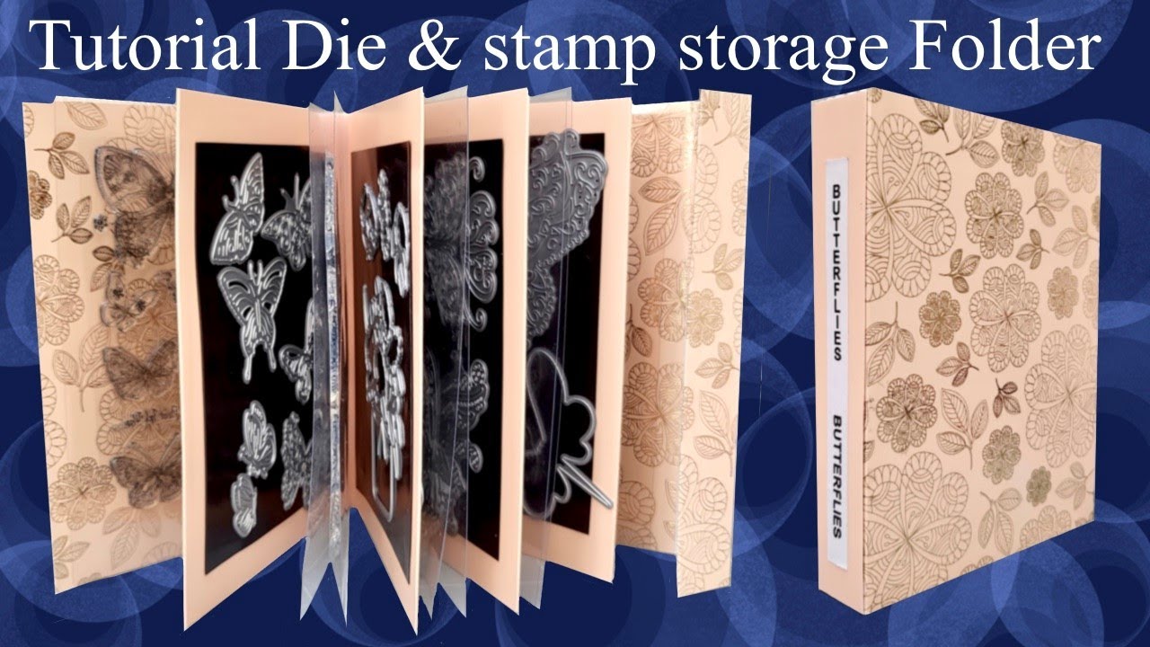 💡✂️How to Tutorial Make your own Die cutting & Clear Stamp storage Folder Categorize for easy access