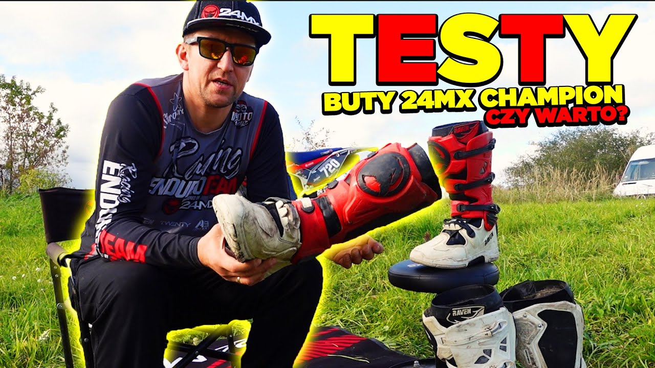 Czy warto? Testy Butów Cross Raven Champion od 24MX #1