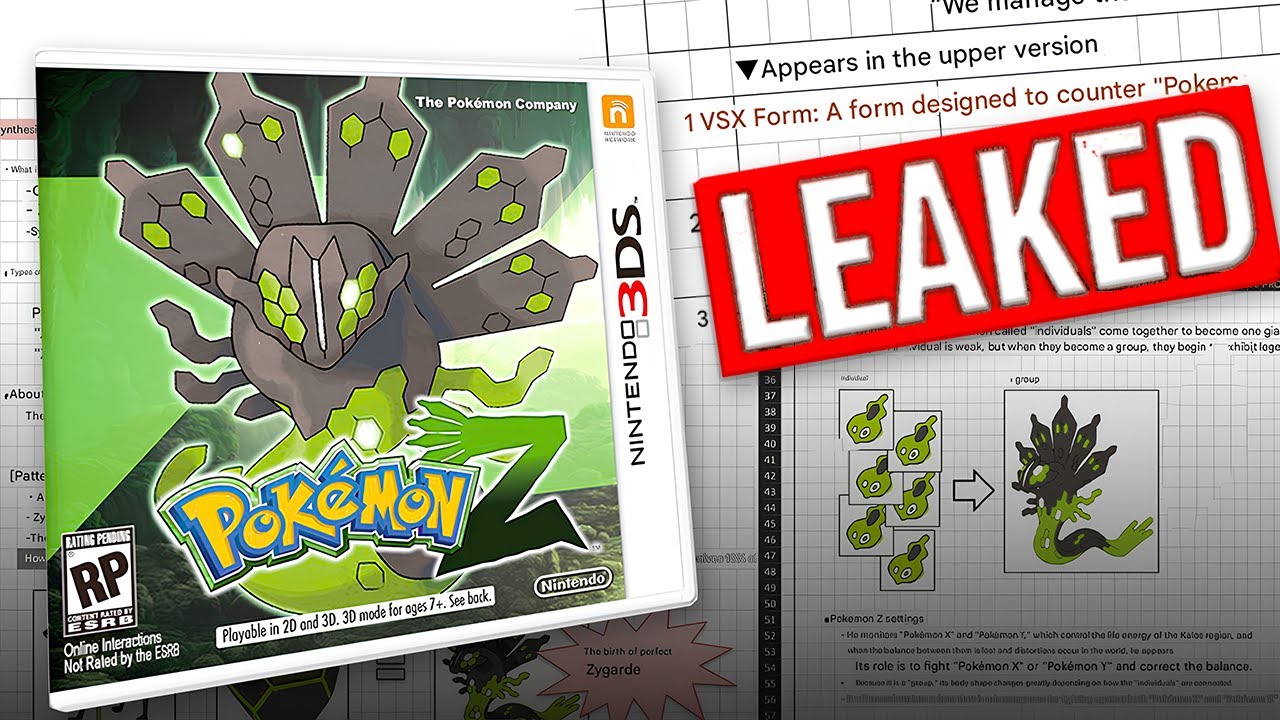 2015 POKEMON Z WAS REAL.