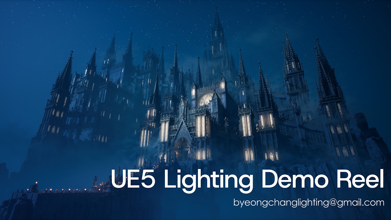 Unreal Engine 5 Lighting Demo Reel - ByeongChang Sung