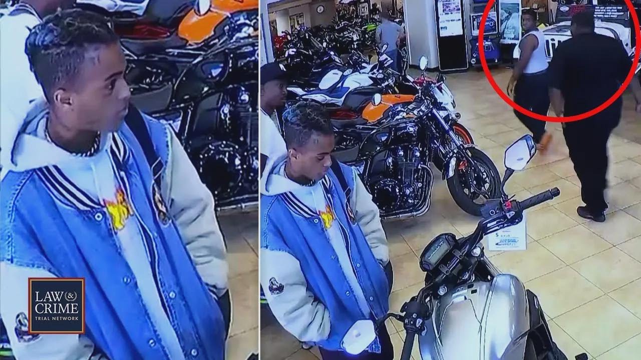 Imagini șocante: Suspecții îl urmăresc pe XXXTentacion înainte de jaful armat