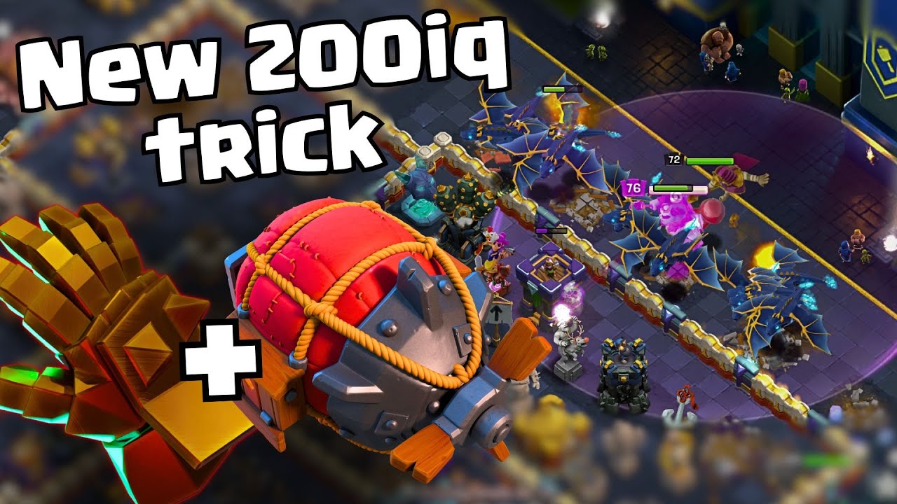 НОВЫЙ ТРЮК делает RC-заряд проще и эффективнее (для дрэгов и RR) | Clash of Clans
