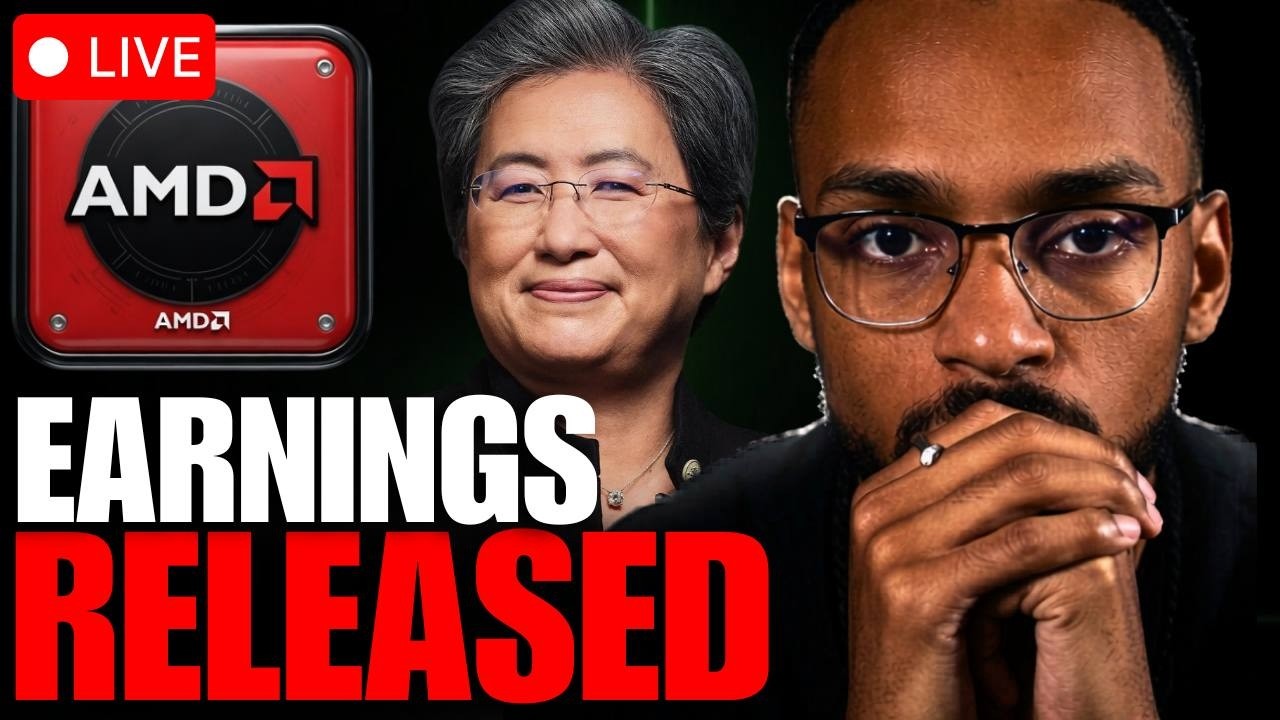 AMD EARNINGS LIVE - STOCKS EXPLODE | TUESDAY CLOSE