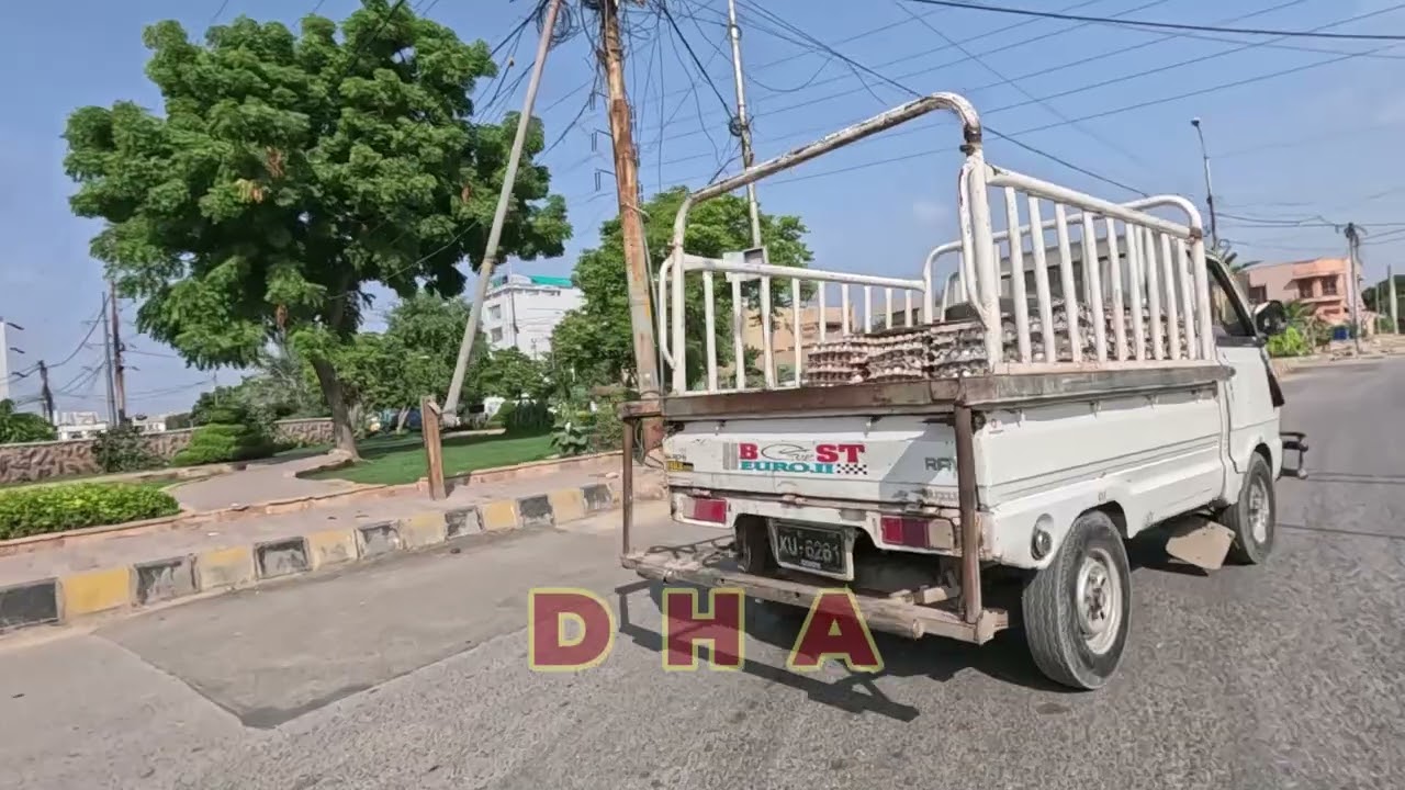 Khayaban-e-Jami | DHA - Clifton | Karachi-Pakistan #sunsetboulevard #dhakarachi #clifton #boatbasin