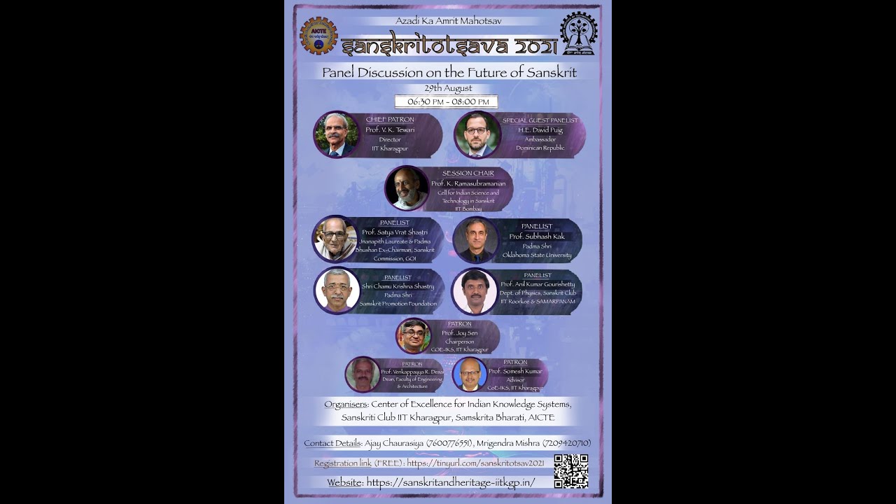 Day 8 : Panel discussion on 'Future of Sanskrit'