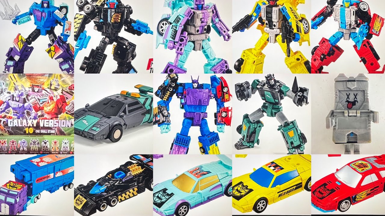 Трансформеры Takara G2 Menasor: все новые изображения. Blokees Galaxy 10 Newage SG Sideswipe: пол...