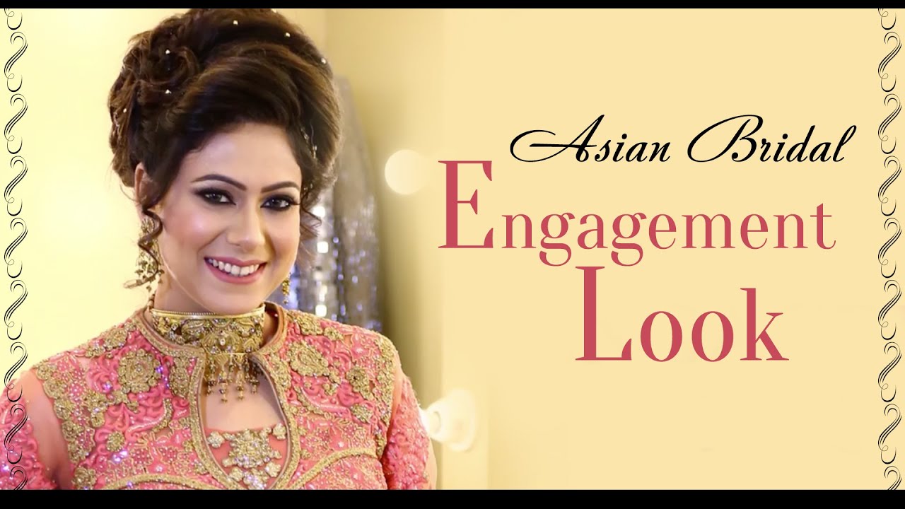 Real Bride | Engagement Asian Bridal Makeup | Makeup Challenge | Krushhh By Konica