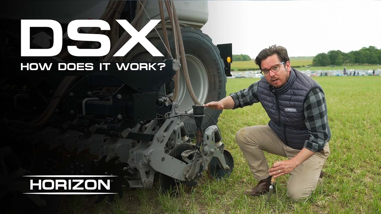 How the Gen 2 Horizon DSX No-Till Seed Drill Works