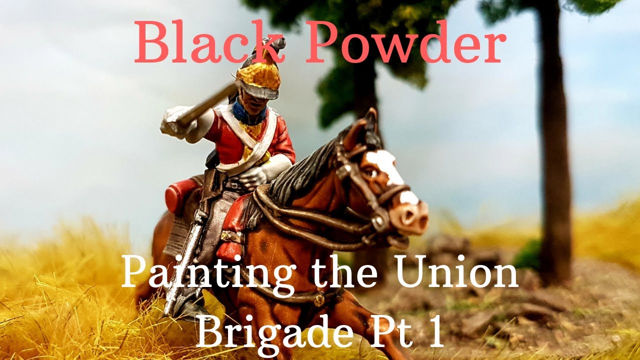 Contrast Paints - Painting the Union Brigade Pt 1