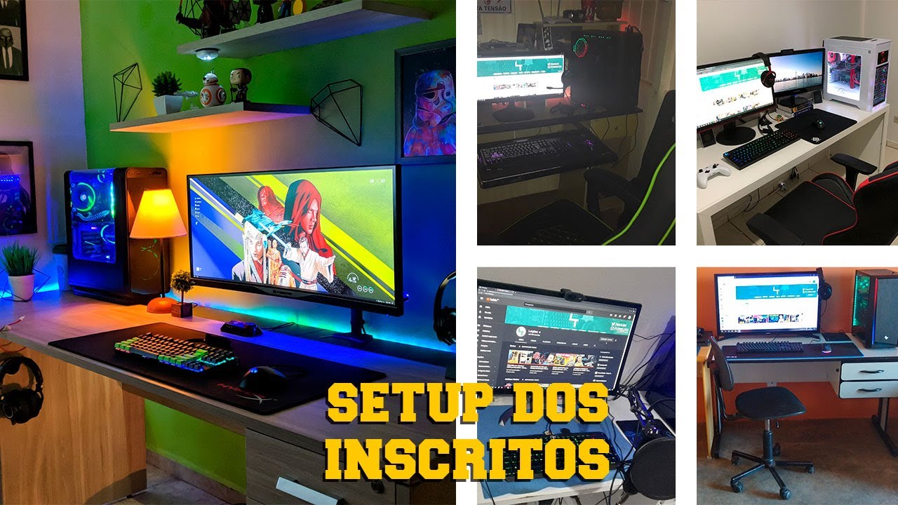 Um dos SETUPS mais BONITOS - Setup dos inscritos