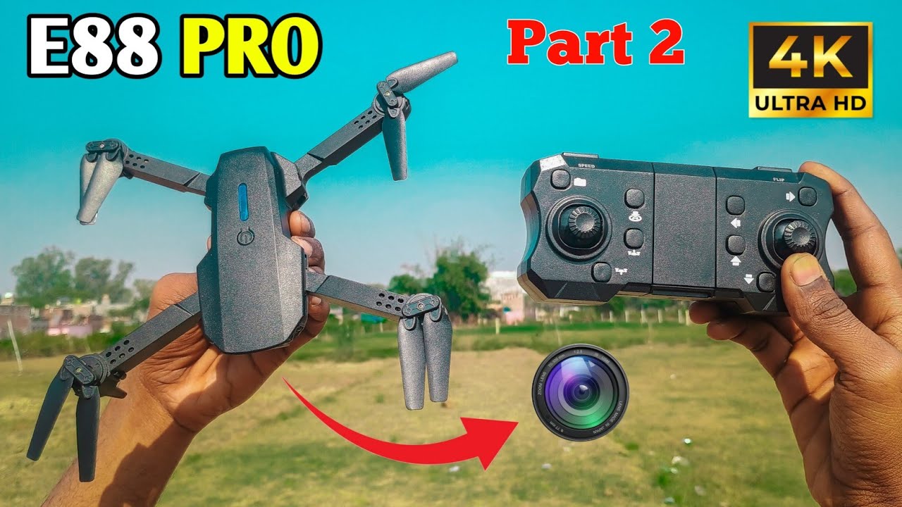 E88 PRO MAX Foldable Toy Drone with Remote Control  for Kids Quadcopter