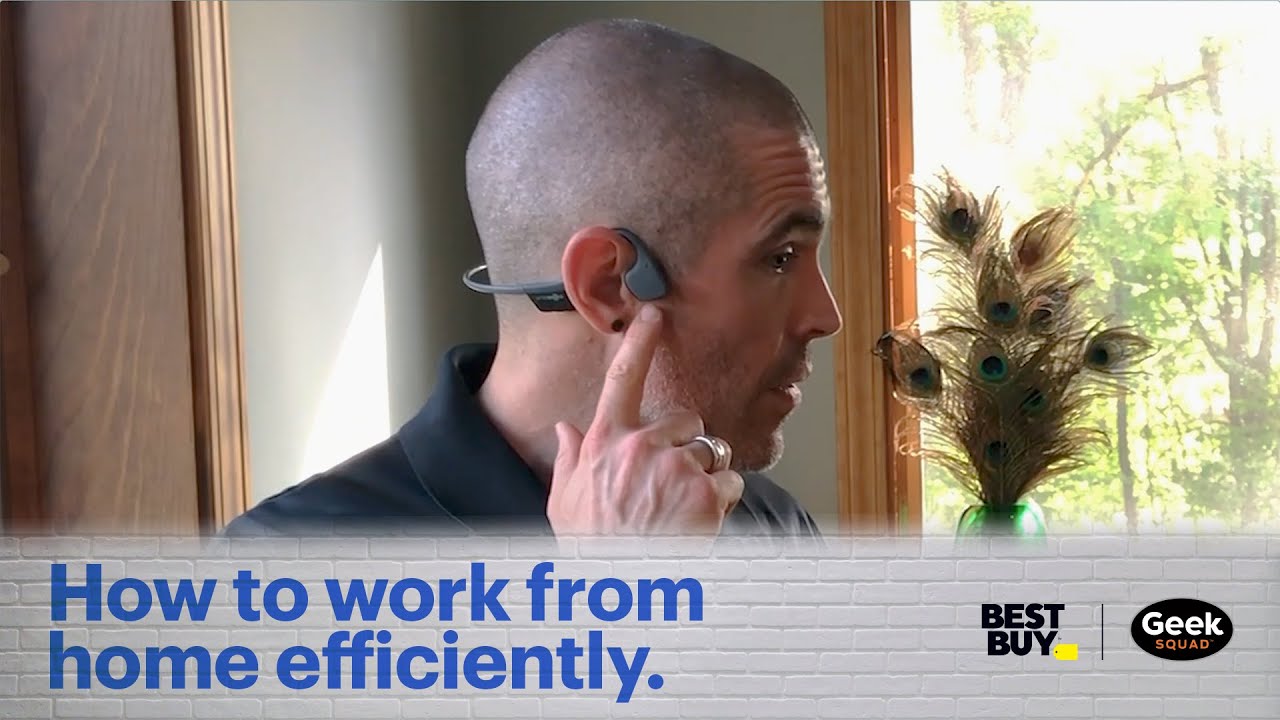 Tech Tips Remote: How to work from home more efficiently.