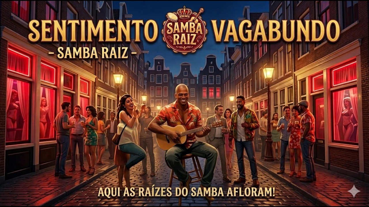 SENTIMENTO VAGABUNDO - SAMBA RAIZ - AQUI AS RAÍZES DO SAMBA AFLORA.