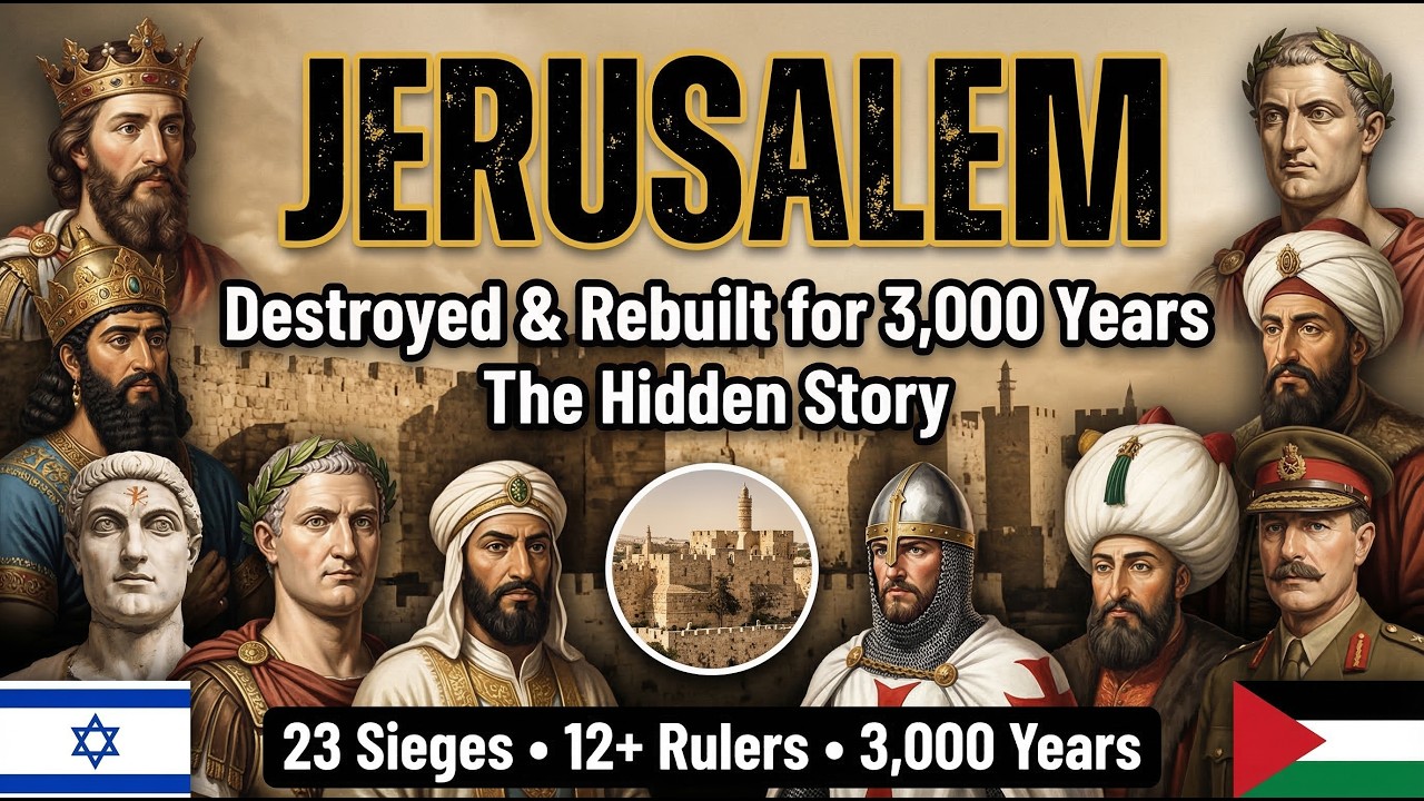 Jerusalem: The Hidden Story of a City Destroyed and Rebuilt for 3,000 Years