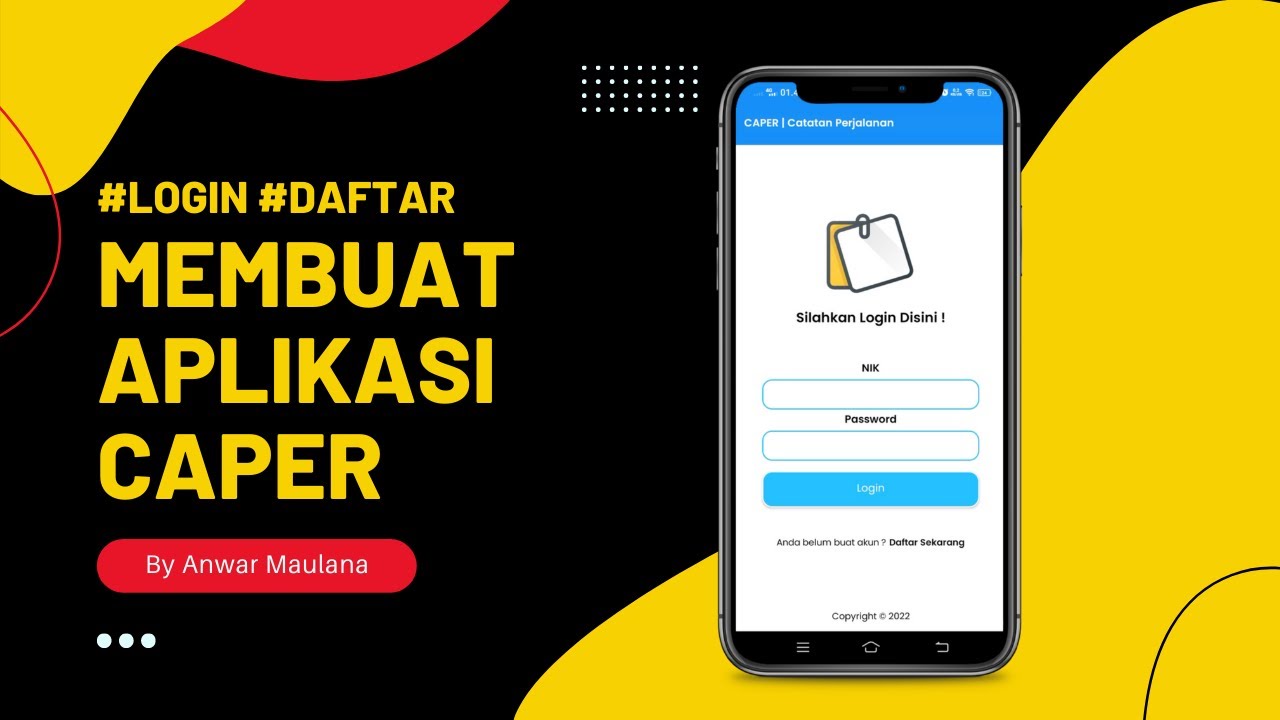 Membuat Aplikasi Catatan Perjalanan Berbasis Mobile Dengan Kodular #PART1