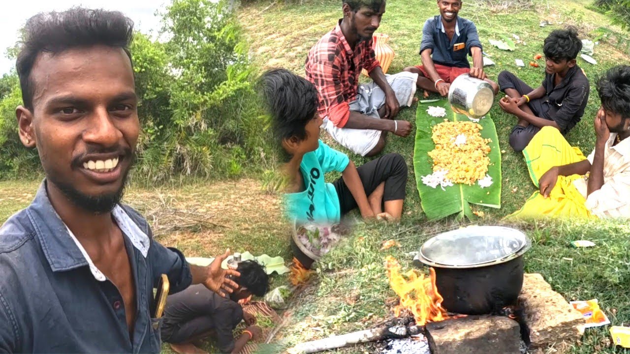 Veg Briyani Cooking My  village | கூட்டாஞ்சோறு | kuttanchoru #vegbiryani #cooking