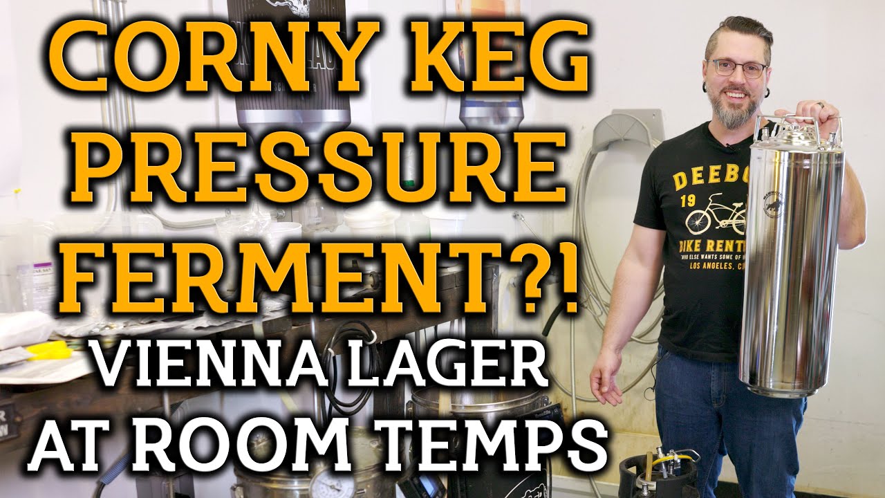 Pressure Fermented Vienna Lager with M76 In a Corny Keg. MMMM VIENNA