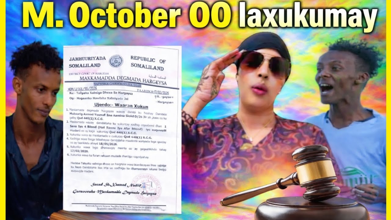 DEG DEG: FARXIYA FISKA OO LOOXUKUMAY MUBARIK OCTOBER GUUL GUUL 