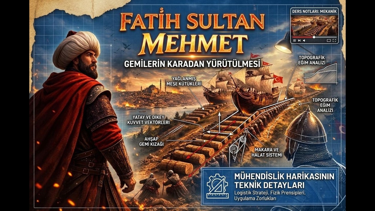 Tarihin En Büyük Mühendislik Sırrı Karadan Yürüyen Gemilerin İlk Kez Teknik Analizi