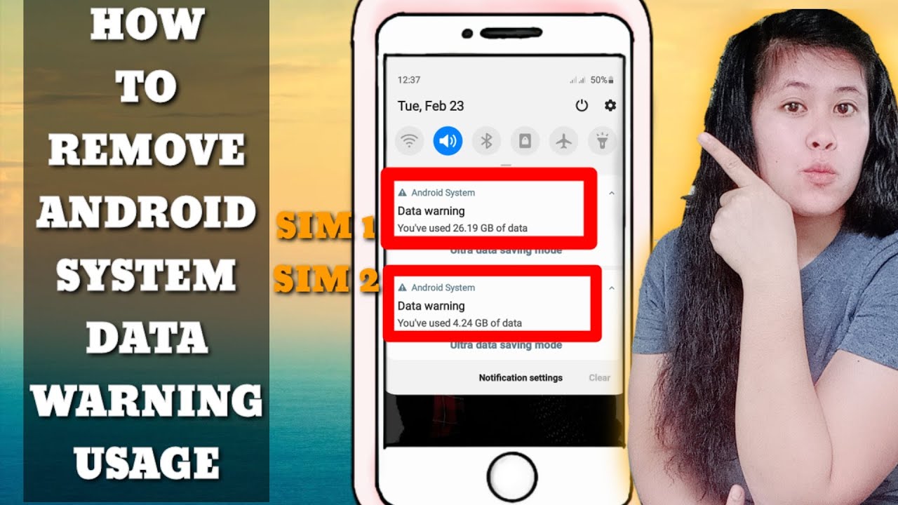 How to remove Data Warning Usage on Android System |Lovelyn Enrique