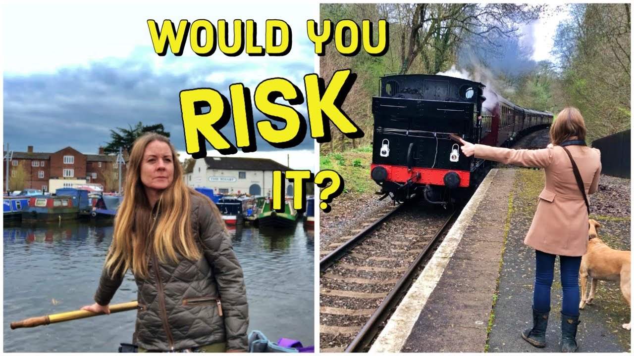 #144 NARROWBOATING Comes to a HALT. It's too Risky!