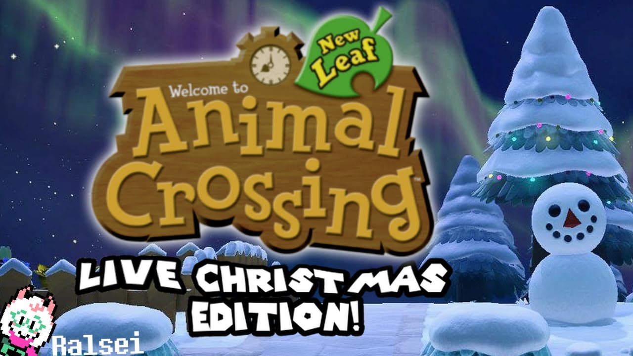 Animal Crossing LIVE Christmas edition!!