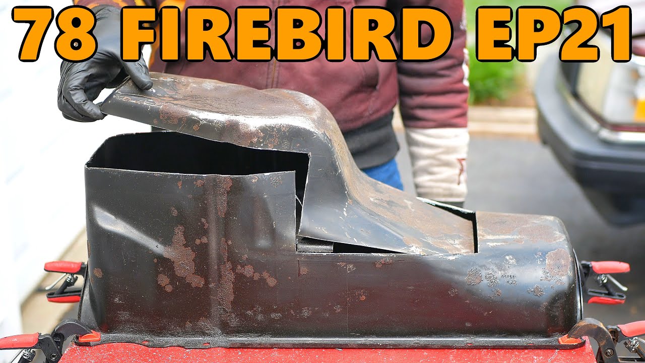 $200 454 Engine Rebuild: DIY Modifying Oil Pan for Crossmember Clearance (Ep.21)