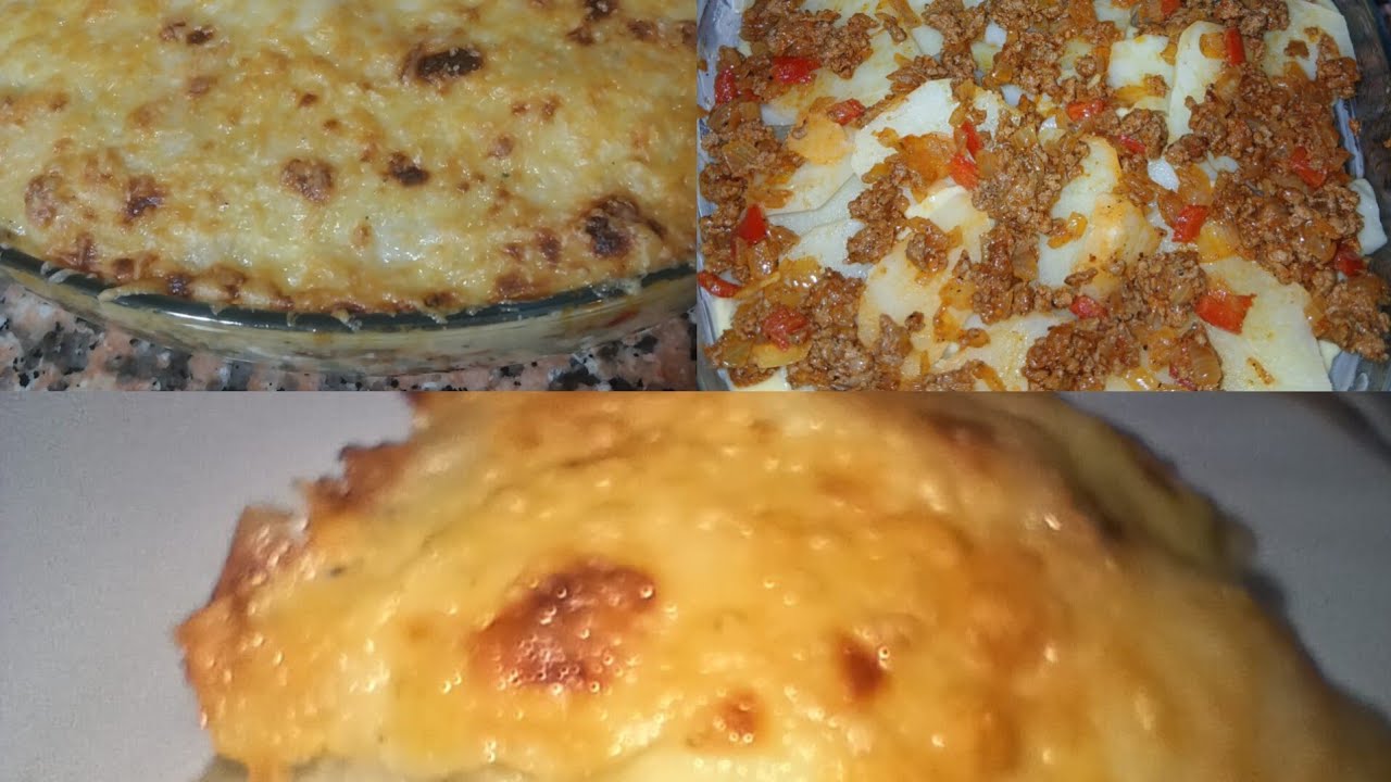 #كرتان_بالبطاطس_والكفتة_من