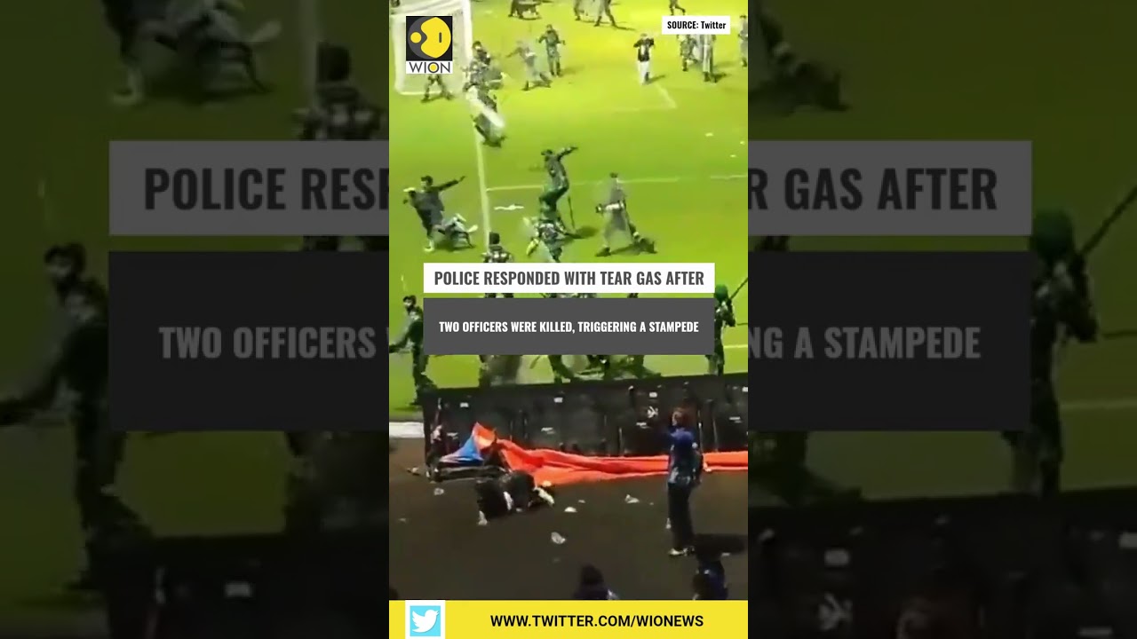 At least 174 people dead after stampede at a football stadium in Indonesia | WION Shorts