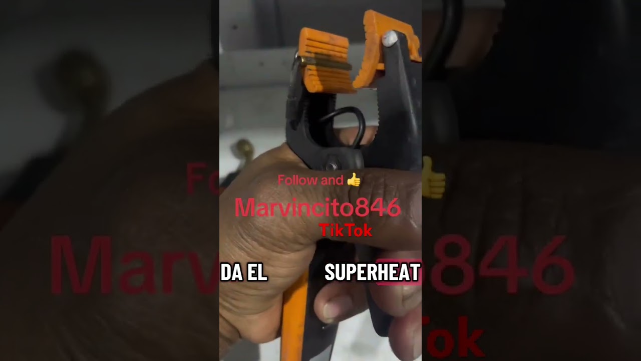 SUPER HEAT ADJUSTMENT.     Ajuste de sobrecalentamiento  en evaporador de cuarto de congelamiento..