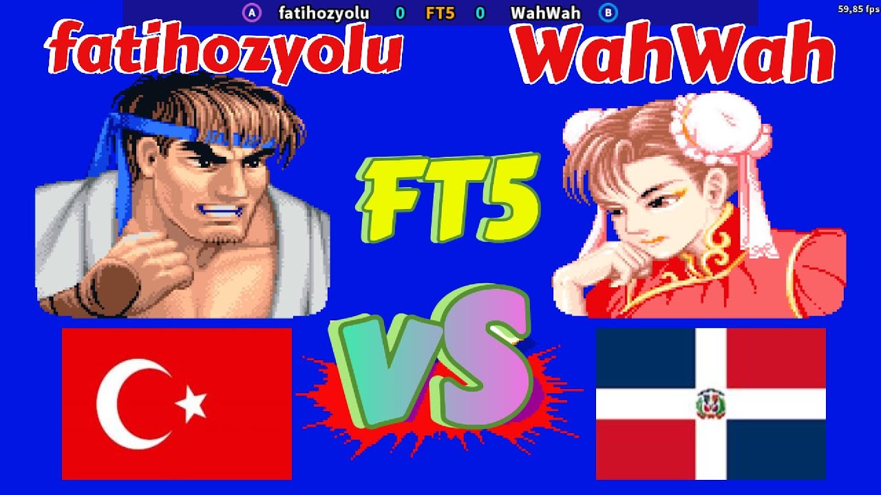 Street Fighter II': Champion Edition - fatihozyolu vs WahWah - FT5 - 1080P/60FPS - 19.01.2025