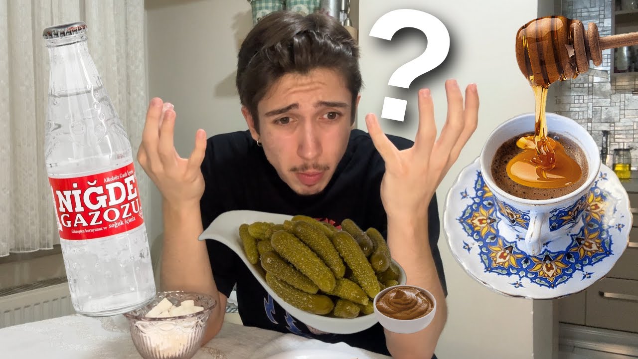 sizin yemek kombolarınızı deniyorum #2